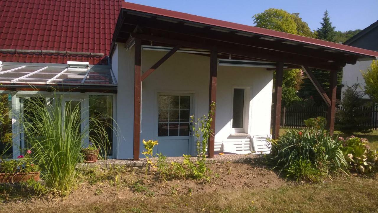 Ferienwohnung Bergblick - Inklusive Bodetal Therme Thale Buitenkant foto